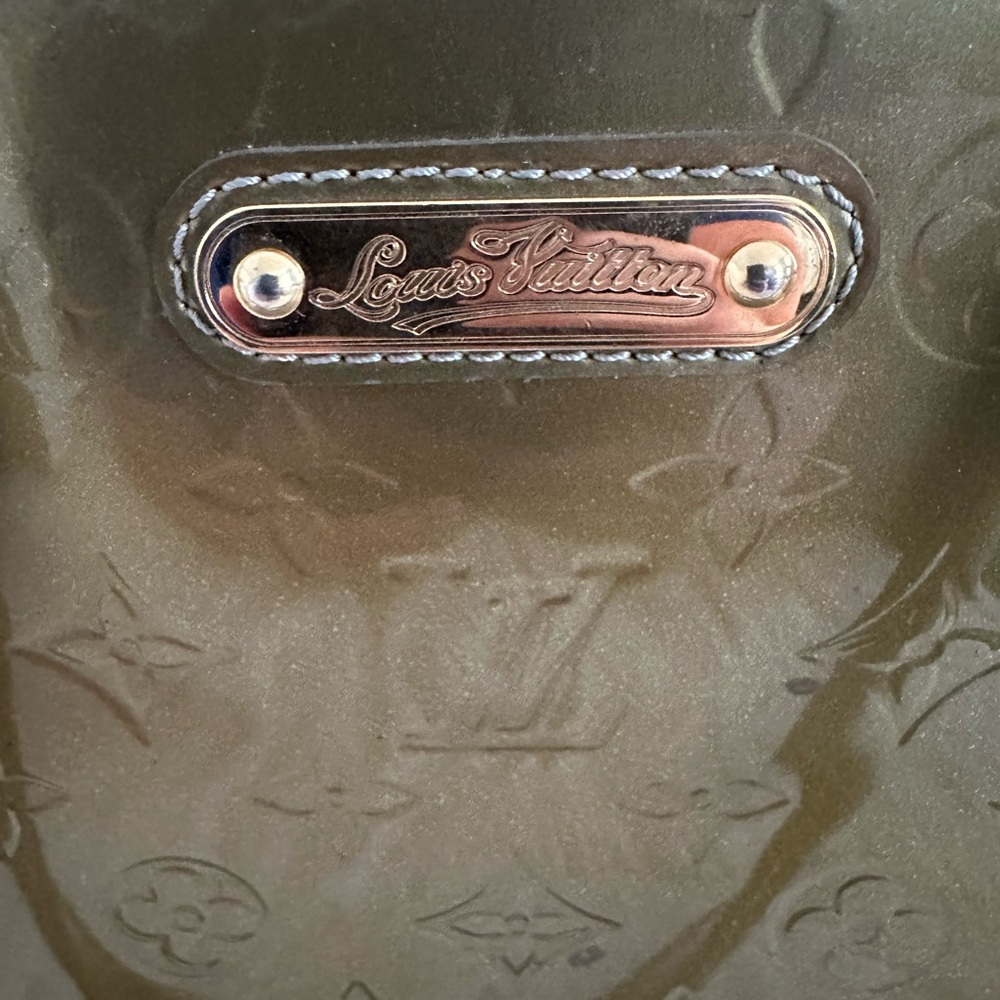 Louis Vuitton Green Reade MM Vernis Tote - Picture 9 of 9